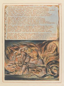 Jerozolima, tablica 46, kąpiel, łagodny lekarz.... autorstwa William Blake