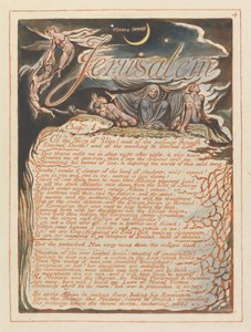 Jerozolima, tablica 4, Jerozolima, rozdz. 1.... autorstwa William Blake