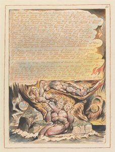 Jerozolima, Tablica 50, Góry Atlantyku.... autorstwa William Blake