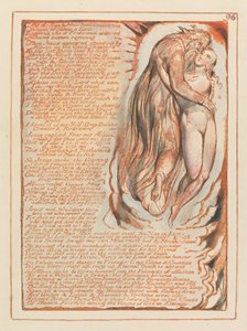 Jerozolima, ilustracja 96, Gdy Słońce i Księżyc prowadzą do przodu.... autorstwa William Blake