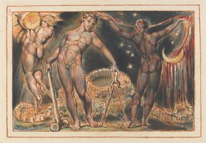 Jerozolima, winieta końcowa (tablica 100) autorstwa William Blake