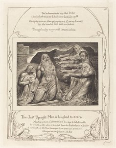 Hiob skarcony przez swoich przyjaciół autorstwa William Blake