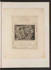 Hiob skarcony przez swoich przyjaciół autorstwa William Blake