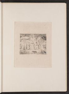 Hiob i jego rodzina, 1825. autorstwa William Blake