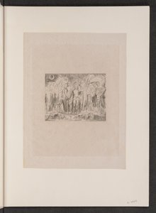 Hiob i jego rodzina przywrócona do dobrobytu, 1825. autorstwa William Blake