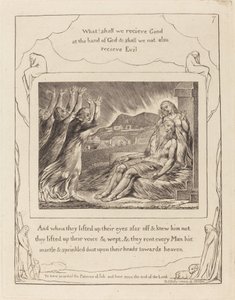 Pocieszyciele Hioba, 1825. autorstwa William Blake