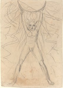 Los Wspierający Słońce [odbyt] autorstwa William Blake