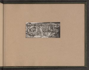 Menalca ogląda taniec kobiet, 1821. autorstwa William Blake