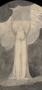 Mojżesz otrzymuje prawo autorstwa William Blake