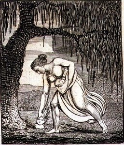 P.437-1985 „Znalazłem go pod drzewem”, ilustracja do „For the Sexes, The Gates of Paradise”, wyd. 17 maja 1793 (grawerowanie) autorstwa William Blake