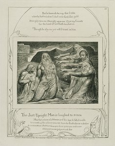 Tablica 14, z „Ilustracji Księgi Hioba”, 1825 (rycina) autorstwa William Blake