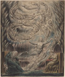 Sen królowej Katarzyny autorstwa William Blake
