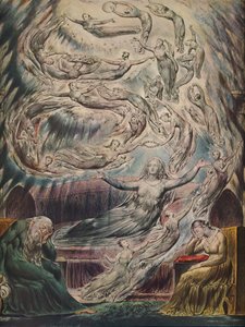 Sen królowej Katarzyny, ok. 1825 r. autorstwa William Blake