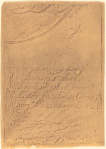 Ponowne uderzenie z fragmentu anulowanej płyty dla "Proroctwa" autorstwa William Blake