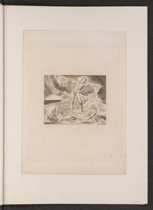 Szatan bijący Hioba wrzodami autorstwa William Blake
