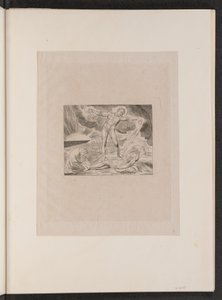 Szatan bijący Hioba wrzodami, 1825. autorstwa William Blake