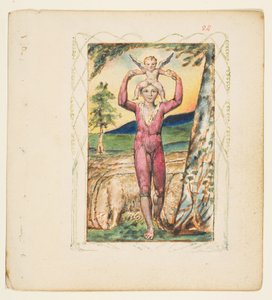 Pieśni doświadczenia: Frontyspis, ca. 1825. autorstwa William Blake