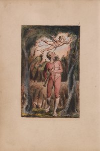 Pieśni o niewinności i doświadczeniu, płyta 1, Frontyspis o niewinności (Bentley 2) autorstwa William Blake