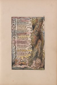Pieśni o niewinności i doświadczeniu, płyta 35, Znaleziona dziewczynka (Bentley 36) autorstwa William Blake