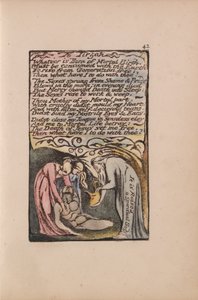 Pieśni o niewinności i doświadczeniu, płyta 42, To Tirzah (Bentley 52) autorstwa William Blake