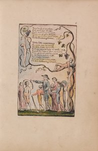 Pieśni o niewinności i doświadczeniu, płyta 6, The Ecchoing Green (Bentley 7) autorstwa William Blake