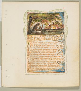 Pieśni niewinności i doświadczenia: Mały czarny chłopiec, ca. 1825. autorstwa William Blake
