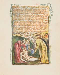 Pieśni niewinności i doświadczenia: Do Tirzah, ca. 1825. autorstwa William Blake
