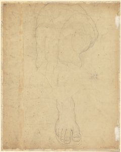 Tułów Belwederu [verso] autorstwa William Blake