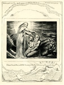 Księga Hioba 42:5 autorstwa William Blake
