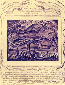 Ilustracje Księgi Hioba autorstwa Williama Blakea autorstwa William Blake
