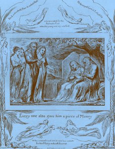 Ilustracje Księgi Hioba autorstwa Williama Blakea autorstwa William Blake