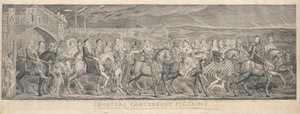Pielgrzymi z Canterbury autorstwa William Blake