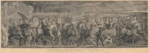 Pielgrzymi z Canterbury autorstwa William Blake