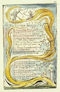 Obraz Boży, 1789 autorstwa William Blake