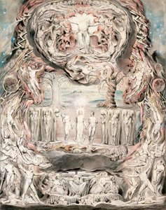 „Upadek człowieka”, c1780-1827 autorstwa William Blake