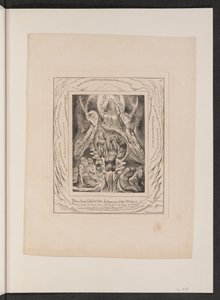 Upadek Szatana autorstwa William Blake