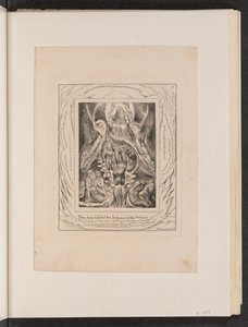 Upadek Szatana, 1825. autorstwa William Blake