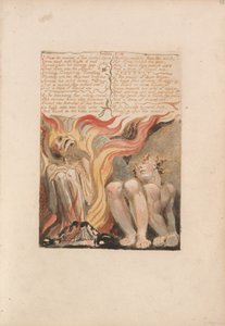 Pierwsza Księga Urizena, Tablica 14, 7. Z Jaskiń Jego Przegubowego Kręgosłupa.... (Bentley 11) autorstwa William Blake