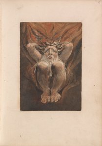 Pierwsza Księga Urizena, Tablica 21 (Bentley 16) autorstwa William Blake