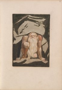 Pierwsza Księga Urizena, płyta 23 (Bentley 9) autorstwa William Blake