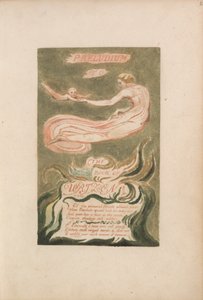 Pierwsza Księga Urizena, Tablica 2, Preludium do Księgi Urizena (Bentley 2) autorstwa William Blake