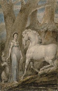 Koń autorstwa William Blake