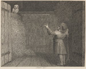 Sowa i rolnik autorstwa William Blake