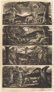 Pastorałki Wergiliusza autorstwa William Blake