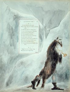The Progress of Poesy, A Pindaric Ode, z „Poematów Thomasa Graya”, opublikowanych 1797-98 (akwarela i czarny tusz na papierze) autorstwa William Blake