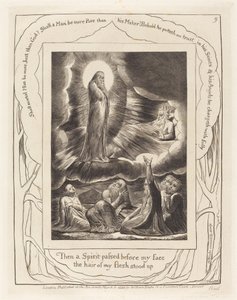 Wizja Elifaza autorstwa William Blake