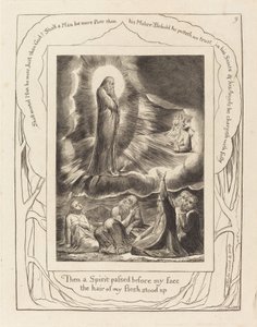 Wizja Elifaza autorstwa William Blake