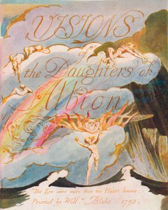 Wizje Córek Albionu, 1793 autorstwa William Blake