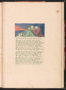 Wizje Córek Albionu, ilustracja 10, W szczęśliwej kopulacji. . . . autorstwa William Blake