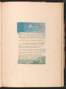 Wizje córek Albionu, tablica 4, „Wizje | Zniewolenie córek…” autorstwa William Blake